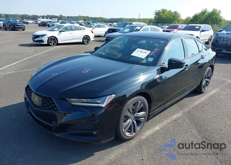 2022 Acura Tlx A-Spec Package z USA, uszkodzony, nr VIN 19UUB5F56NA003368